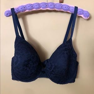 Aerie Bra Navy Blue 38DD